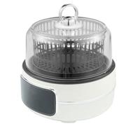 Friteuse à air multicuiseur avec contrôle de la température 80-200 ℃ et minuterie de 120 min, affichage numérique, chauffage circulant à 360° pour la maison, la cuisine et le restaurant