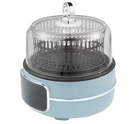 Friteuse à air multicuiseur avec contrôle de la température 80-200 ℃ et minuterie de 120 min, affichage numérique, chauffage circulant à 360° pour la maison, la cuisine et le restaurant
