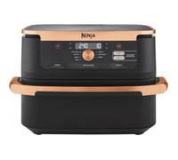Friteuse à air - NINJA - FlexDrawer - 10,4 L - 7-en-1 - Double Zone - Noir & Cuivre