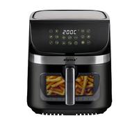 alpina Air Fryer 9L- Airfryer XXL - Friteuse sans Huile avec Écran Digital - Friteuse Electrique avec Minuterie et Température de 60 à 200℃ - avec 8 Programmes de Cuisson et Fenêtre de Visualisation