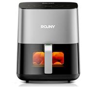 Friteuse à Air sans huile Airfryer ROUNY 5L 1450W Température réglable Fenêtre visible noir