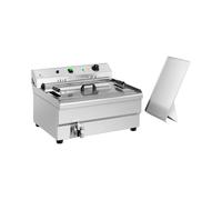 Friteuse à beignets - 35 l - 9 000 W - Zone froide | Royal Catering