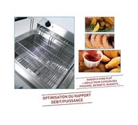 Friteuse à beignets électrique 18 Litres