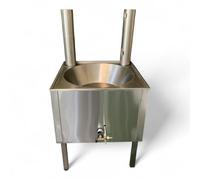 FRITEUSE À CHURROS PROFESSIONNELLE AU GAZ - 16L - 35KW - PROFERIA