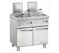 Friteuse à gaz - 700 mm - 2 x 23 Litres - 30 kW - Bartscher