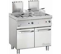 Friteuse à gaz 700 mm 2 x 23 Litres 30 kW Bartscher Multicolore G