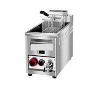 Friteuse À Gaz De Table Commerciale 8L Poulet Monocylindre Chauffage Rapide