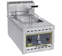 Friteuse à Gaz Professionnelle 12 Litres Roller Grill - 8 kW - 1 Cuve