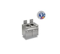 Friteuse à Gaz sur Meuble - 2 x 10 L - 2 x 9,5 kW - Baron