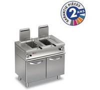 Friteuse à Gaz sur Meuble - 2 x 10 L - 2 x 9,5 kW - Baron