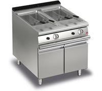 Friteuse à Gaz sur meuble - 2 x 15 L - P 700 - 26 kW - Baron