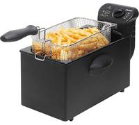 Friteuse À Huile Avec Technologie Zone Froide,3,5 Litres,Avec Régulateur De Température,Lavable Au Lave-Vaisselle,2000Watts,Alumin