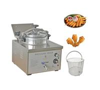 Friteuse A Huile Electrique Et Bec De Vidange D'huile Large, Friteuse Facile À Nettoyer, Comprend Une Fonction D'arrêt Automatique, Friteuses Cuve Amovible, Convient À La Friture