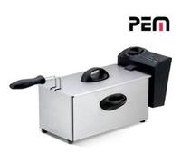 Friteuse à huile en inox 2000W - Capacité 3L avec cuve indépendante inox G