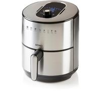 Domo DELI FRYER XL Unique 4 L Autonome Friteuse d'air chaud Noir, Acier inoxydable