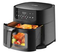 Friteuse Air Fryer 9L - Iceagle - XXL Friteuse Sans Huile avec Fenêtre - Friteuse à Air, 1800W, 8 Programmes, Recettes