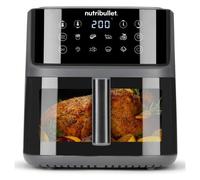NutriBullet Friteuse à air Crisplite Vision NBA0811DG 8L 2000W Numérique 80–200° sans PFAS Noir mat
