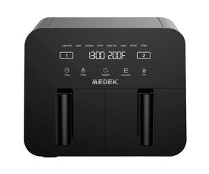 Friteuse Airfryer Medek RA910D 9L 2 bacs 1800W