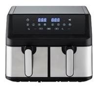 Arthur Martin Friteuse sans huile Airfryer 2 cuves de 4,5 L 2000W 8 programmes