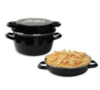 Friteuse avec panier et couvercle ° 26 cm tous feux dont induction BAUMALU