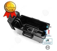 Friteuse - C® - Électrique - 2000W - 3L - Acier inoxydable - Argent