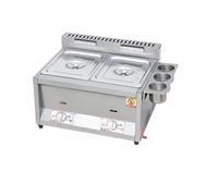 Friteuse commerciale à dinde électrique avec grand panier de comptoir en acier inoxydable épaissi for restaurants et snack-bars Chauffage Rapide(G)
