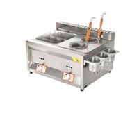 Friteuse commerciale à dinde électrique avec grand panier de comptoir en acier inoxydable épaissi for restaurants et snack-bars Chauffage Rapide(L)