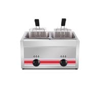 Friteuse commerciale à dinde électrique avec grand panier de comptoir en acier inoxydable épaissi for restaurants et snack-bars Chauffage Rapide(I)
