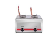 Friteuse commerciale à dinde électrique avec grand panier de comptoir en acier inoxydable épaissi for restaurants et snack-bars Chauffage Rapide(T)