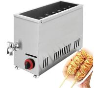 Friteuse commerciale à gaz GPL de 21 L pour cuisine, restaurant, snack-bar et cantine, parfaite pour la cuisson des hot-dogs et des bâtonnets de fromage