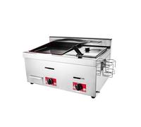 Friteuse commerciale avec panier Restaurant ou friteuse électrique domestique de bureau amovible en acier inoxydable grande capacité Cuisinez Facilement Grande Variété D'aliments(A)