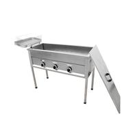 Friteuse commerciale avec panier, restaurant ou friteuse électrique domestique, de bureau amovible en acier inoxydable grande capacité Cuisinez Facilement Grande Variété D'aliments(F)