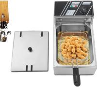 Friteuse commerciale, Grande capacité 6L, Chauffage rapide 2,5 kW