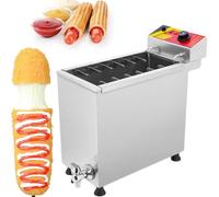 Friteuse commerciale Maïs chien machine électrique pour cuisine, restaurant, snack-bar, cantine, maison