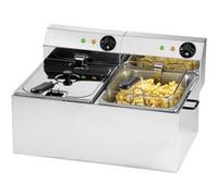 Friteuse De Table Electrique Sans Robinet - L2G - - Acier inoxydable610 430x310mm G