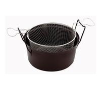 Friteuse du Nord 28 cm - Baumalu - Noir - Acier émaillé Noir G
