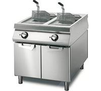 Friteuse Électrique 13+13 Litres sur Coffre avec Portes Virtus