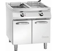 Friteuse électrique 2 cuves de 20 litres 34,8 kW