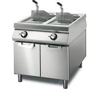 Friteuse Électrique 21+21 Litres sur Coffre avec Portes Virtus