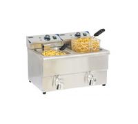 Friteuse électrique 2x8l CFEV82