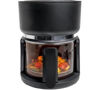 Friteuse Electrique - 4Swiss - ABB-G24 Pure Glass - 12 modes - 3 Litres - Noir