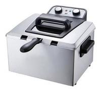 Friteuse électrique 5 L Continental Edison CEFR5IN3P 3 paniers jusqu’à 190°C Couleur unique G
