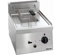 Friteuse électrique 6 litres avec robinet de vidange