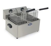 Friteuse professionnelle Electrique à Poser en Inox 2 x 4 L