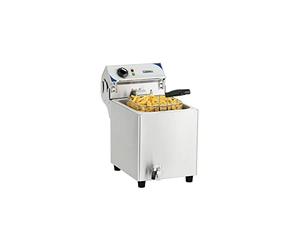 Friteuse électrique avec vanne de vidange 10 litres