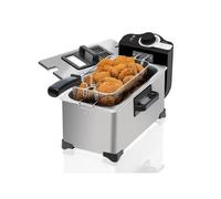 Friteuse Électrique - Cecotec - CleanFry - 3 L - Acier Inoxydable - Filtre OilCleaner