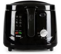 Friteuse Electrique classique DOMO DO461FR 2.5L Thermostat réglable Cool Touch Noi Noir G