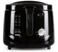 Friteuse Electrique classique DOMO DO461FR 2.5L Thermostat réglable Cool Touch Noi Noir G