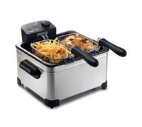 SENYA Friteuse électrique cuve amovible inox 5L - grande capacité 2000W - Family Fryer