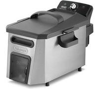 friteuse électrique de 1kg avec thermostat ajustable 3200W gris noir
